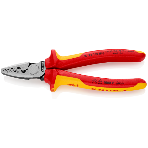 Crimping Pliers for wire ferrules, with mandrel crimp | Products 