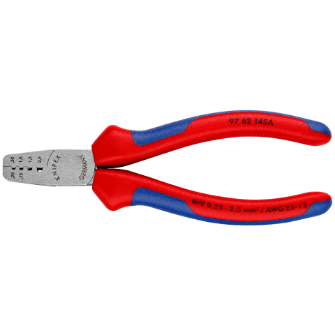 Crimping Pliers for wire ferrules | KNIPEX