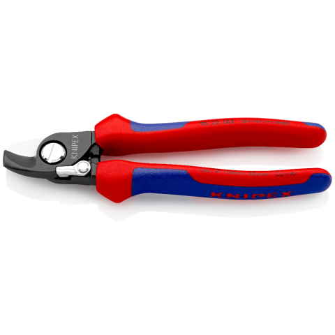 Cable Shears With opening spring | KNIPEX