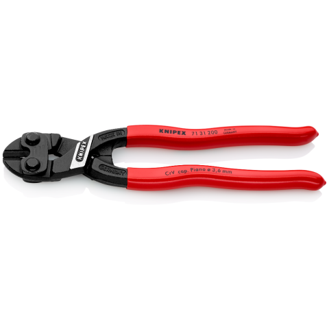 KNIPEX CoBolt® S Compact Bolt Cutters With recess in the cutting