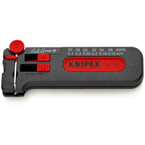 KNIPEX 12 80 040 SB Mini-Abisolierer