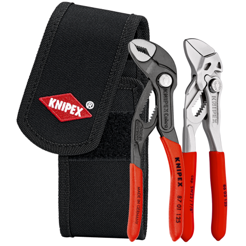 ミニプライヤーセット ベルトツールポーチ パーツ2個 | KNIPEX