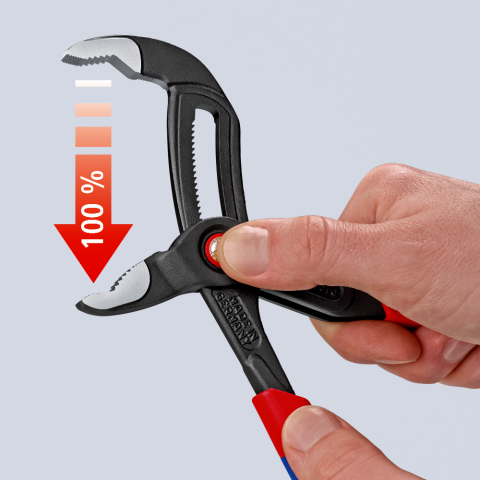 KNIPEX Cobra® QuickSet ハイテク・ウォーターポンププライヤー | KNIPEX