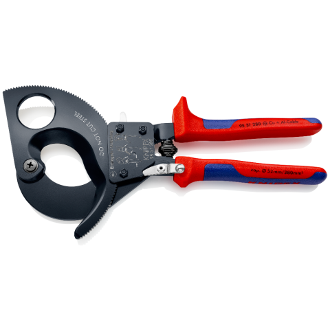 Cable Cutters, (ratchet action) | Products | KNIPEX