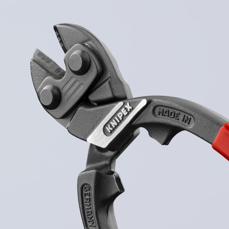 Cobolt High Leverage Compact Bolt Cutter – Notched Blade With Spring & Comfort Grip
