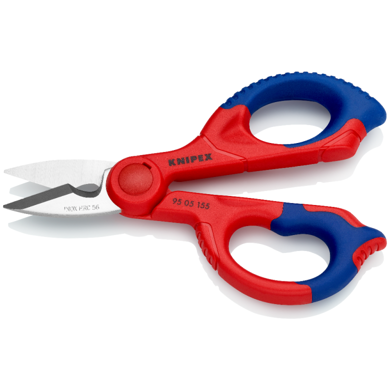 Knipex Cable Shears Burnished, With Ulti-coponent Grips 165 95 12