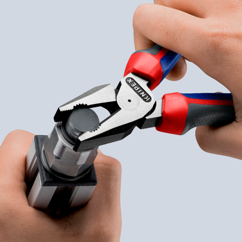 Knipex 02 01 225 SBA | 9 High Leverage Combination Pliers | Construction Fasteners and Tools