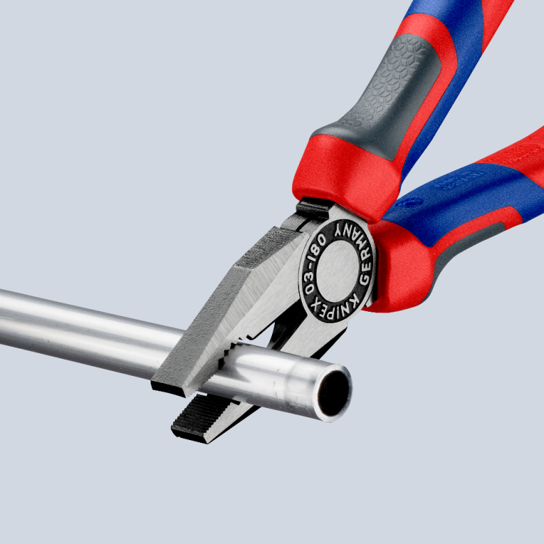 Knipex 6.3 Electrician's Pliers (Metric Wire) - Plastic Grip