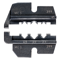 KNIPEX 97 49 65 Crimpeinsatz für Solar-Steckverbinder MC3 (Multi-Contact)